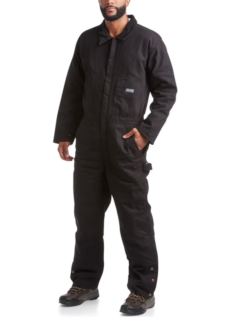 Bass Creek Outfitters coveralls, Black Insulated Water Resistant, Men’s XL